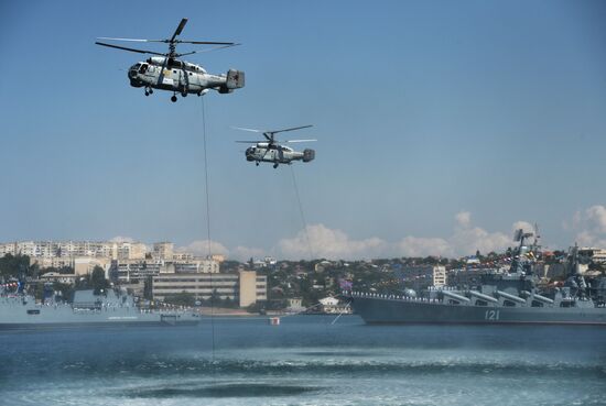 Russian Navy Day celebrations