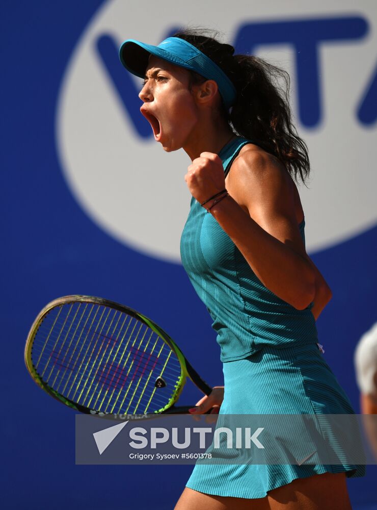 Tennis. WTA Moscow River Cup. Finals