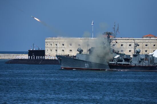 Russian Navy Day celebrations