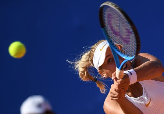 Tennis. WTA Moscow River Cup. Finals