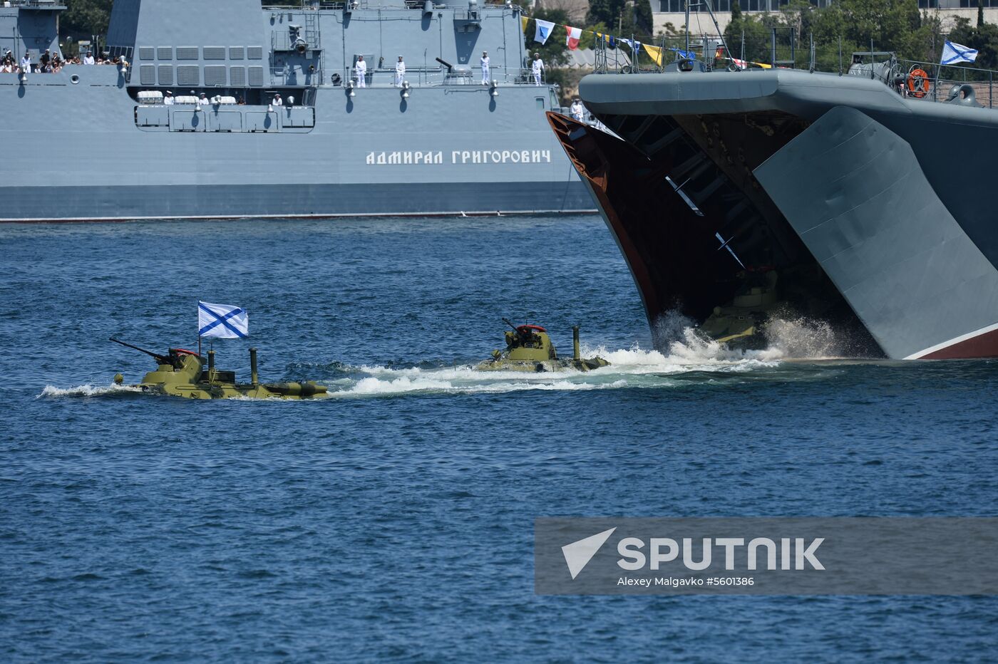 Russian Navy Day celebrations
