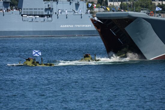 Russian Navy Day celebrations