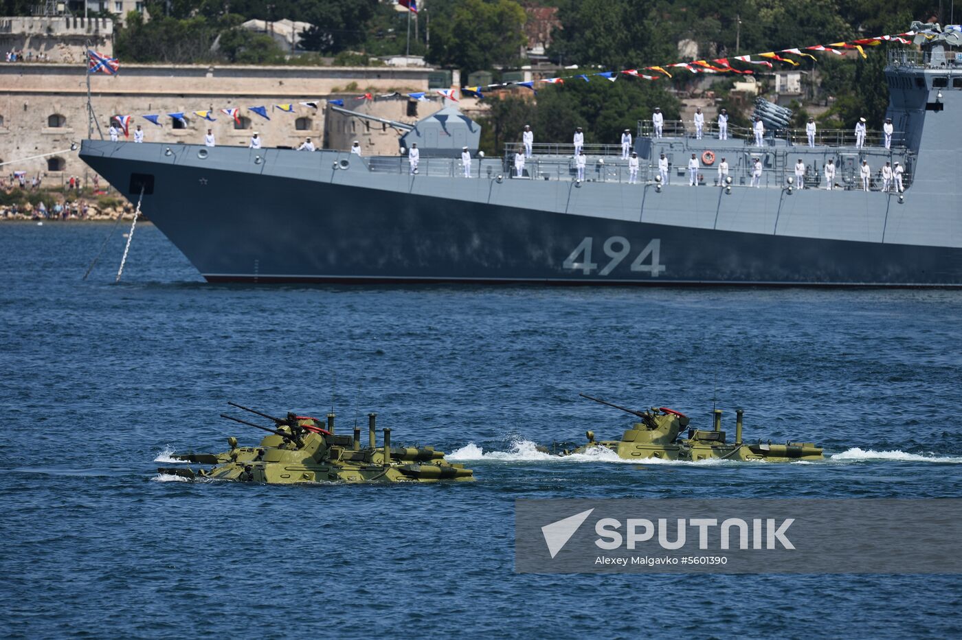 Russian Navy Day celebrations