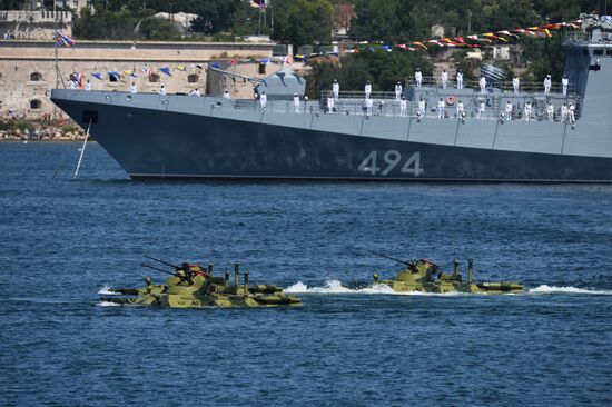 Russian Navy Day celebrations