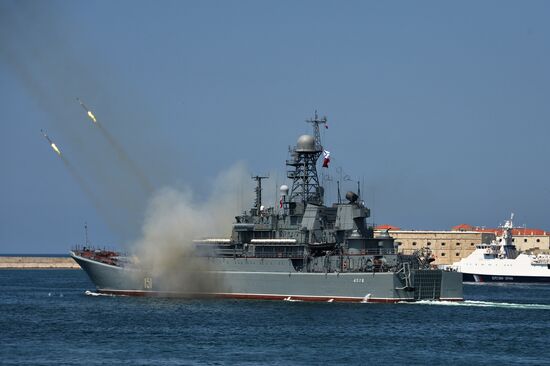 Russian Navy Day celebrations