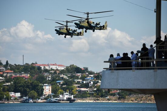 Russian Navy Day celebrations