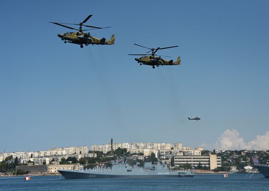 Russian Navy Day celebrations