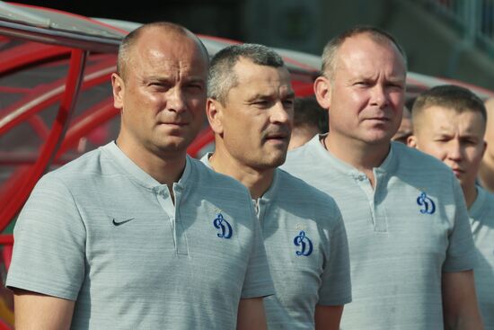 Football. Russian Premier League. Arsenal vs. Dynamo