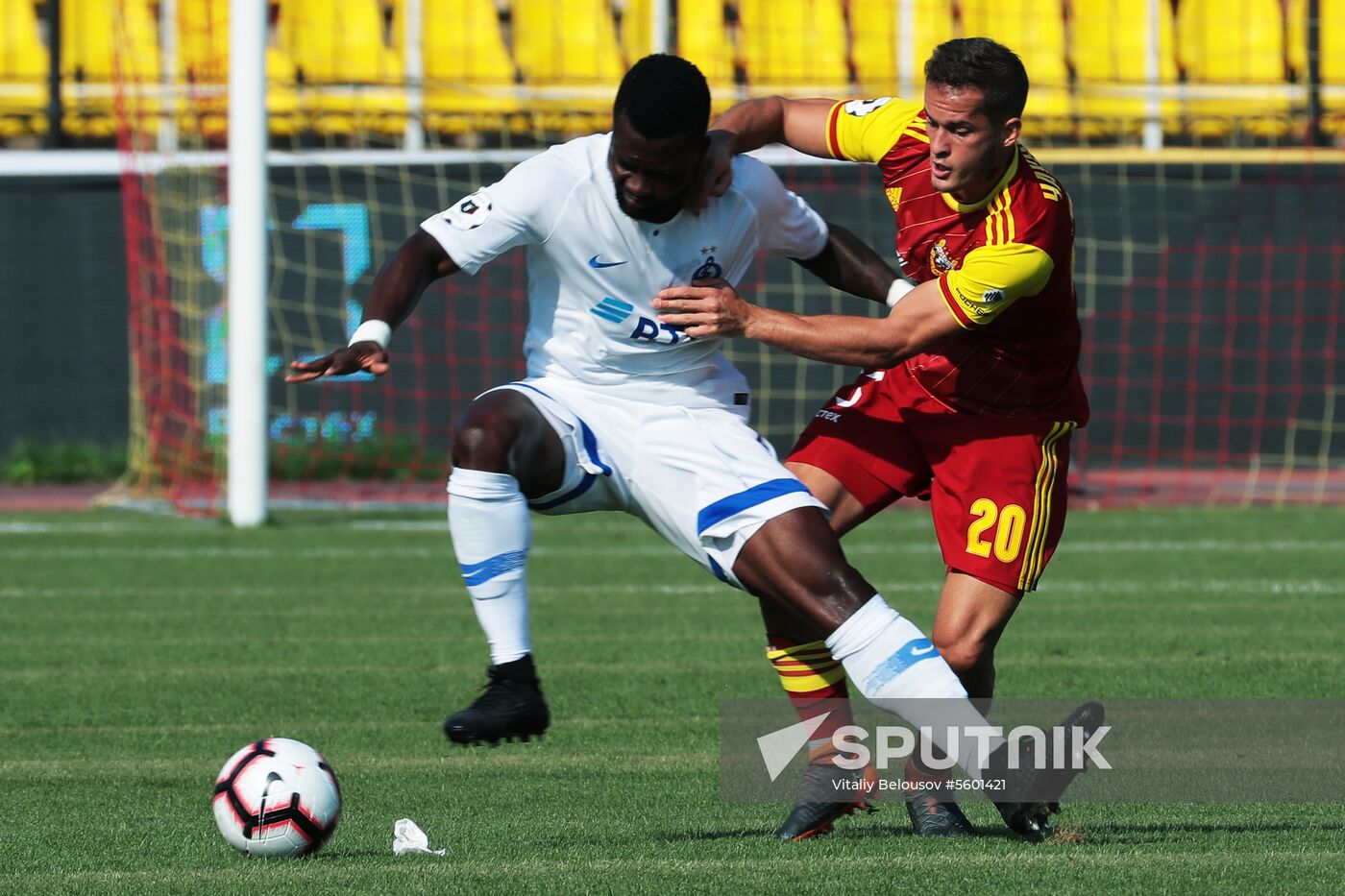 Football. Russian Premier League. Arsenal vs. Dynamo