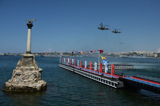 Russian Navy Day celebrations