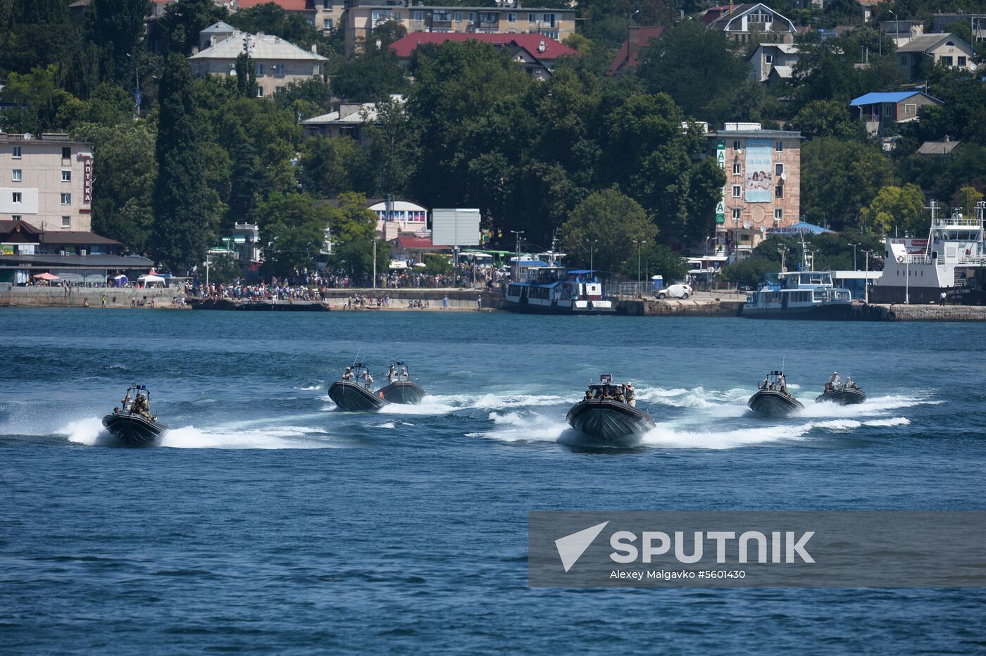 Russian Navy Day celebrations