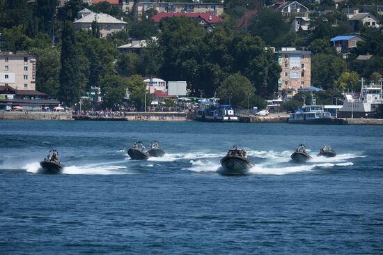 Russian Navy Day celebrations