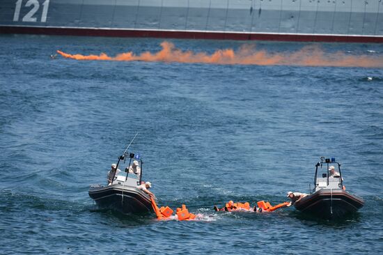 Russian Navy Day celebrations