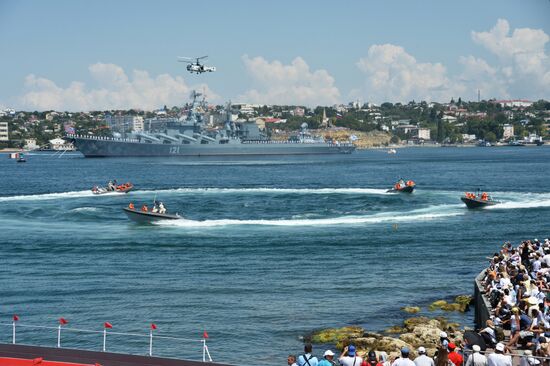 Russian Navy Day celebrations