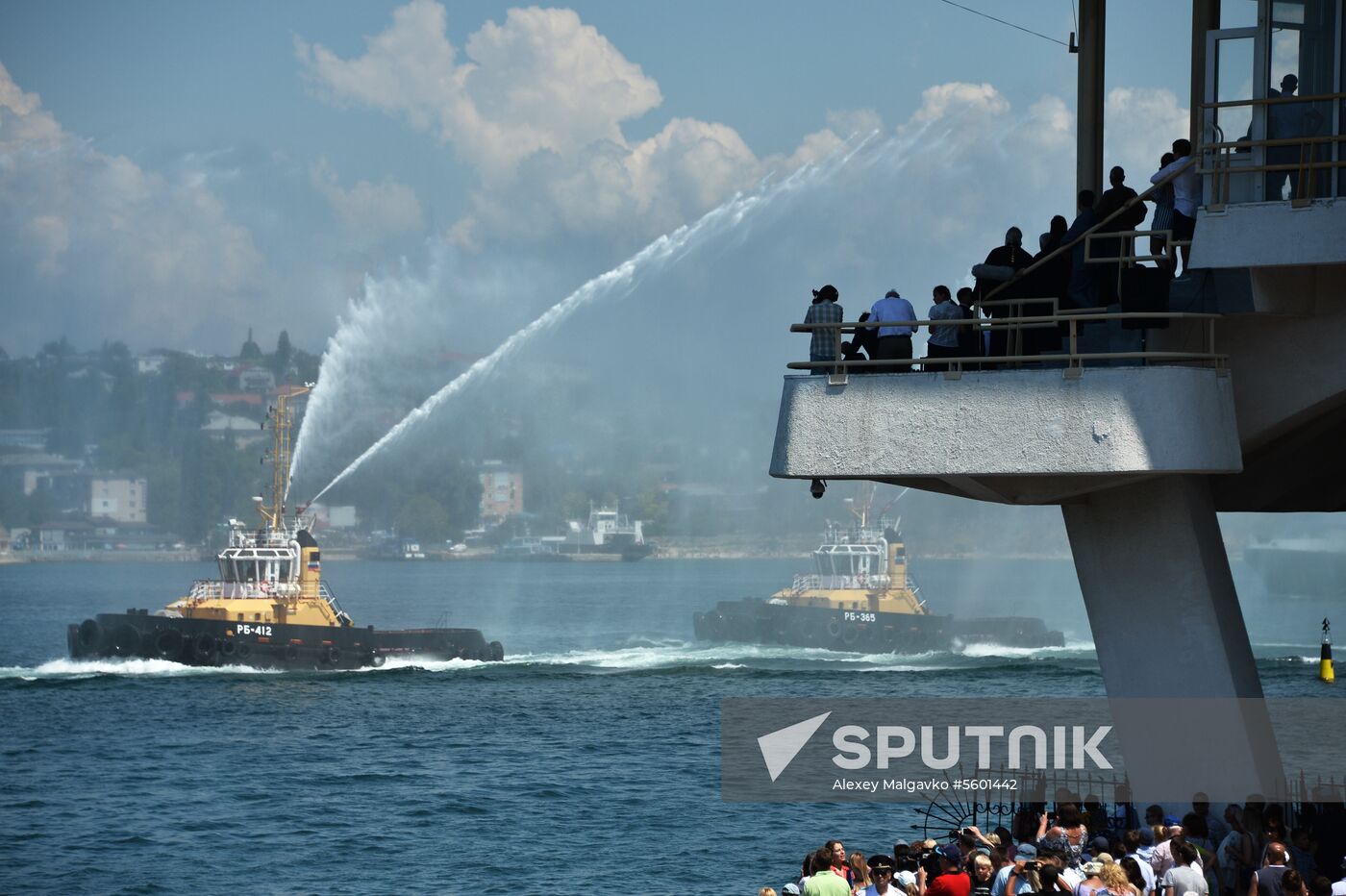 Russian Navy Day celebrations
