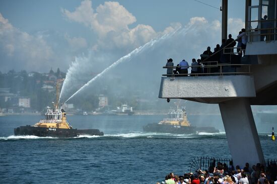 Russian Navy Day celebrations