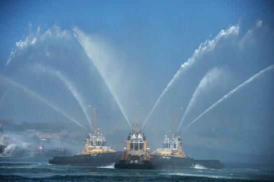 Russian Navy Day celebrations