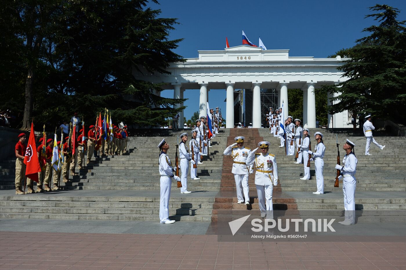 Russian Navy Day celebrations