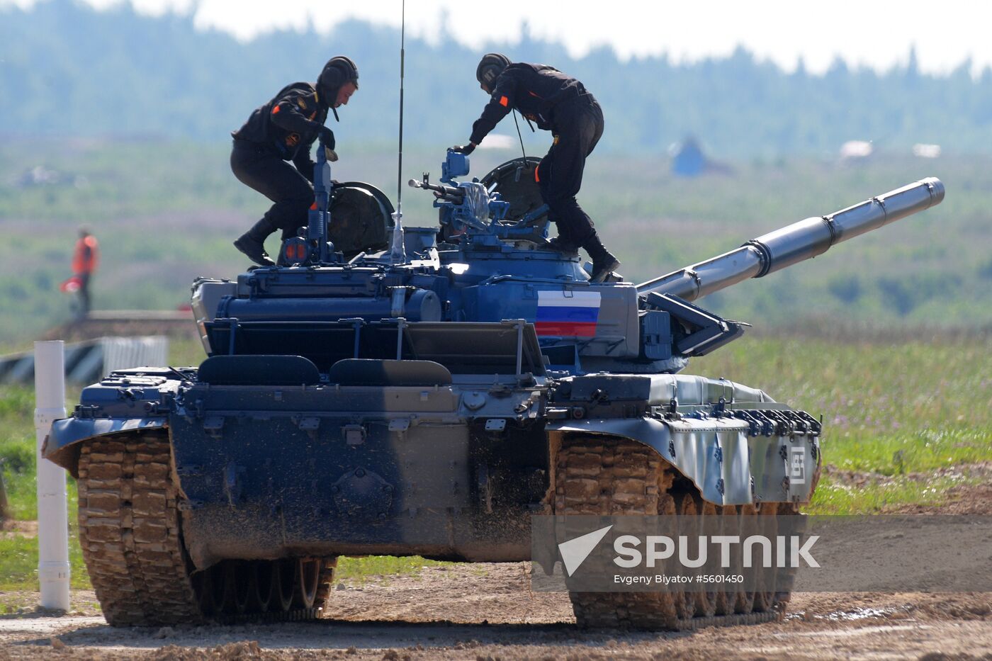 Tank Biathlon 2018. Individual race. Stage one