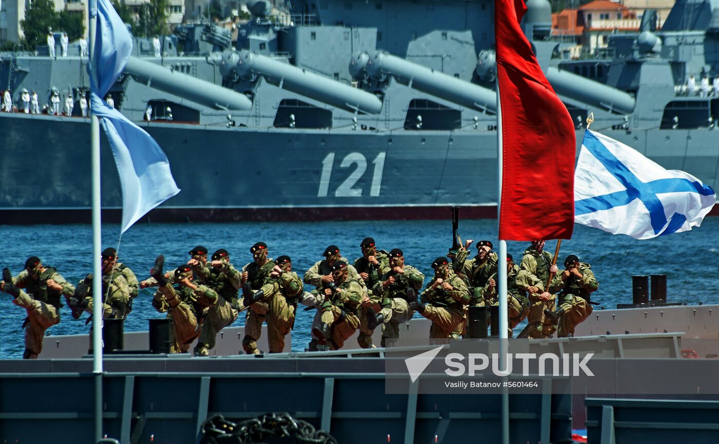 Russian Navy Day celebrations