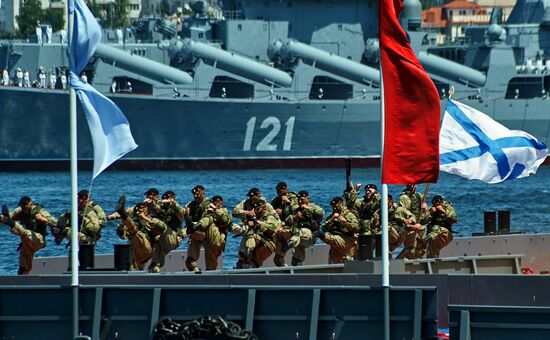 Russian Navy Day celebrations