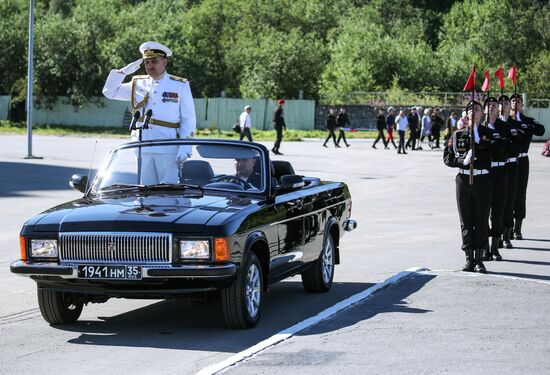 Russian Navy Day celebrations
