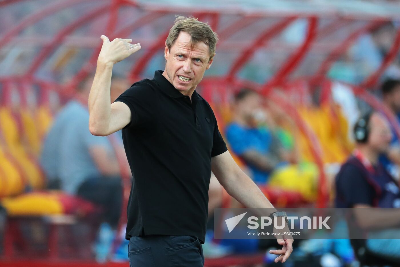 Football. Russian Premier League. Arsenal vs. Dynamo