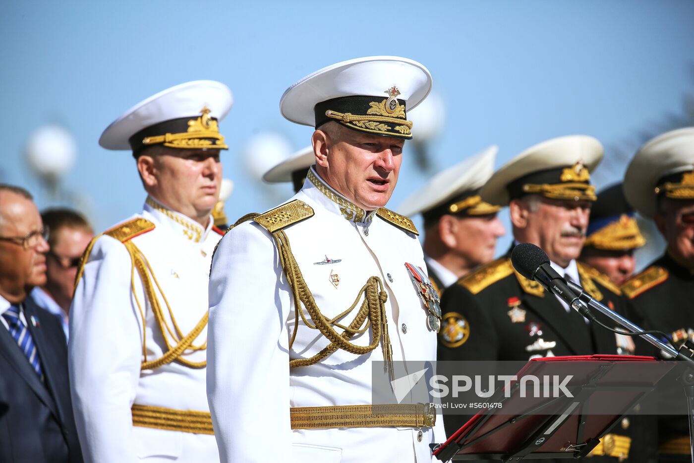 Russian Navy Day celebrations