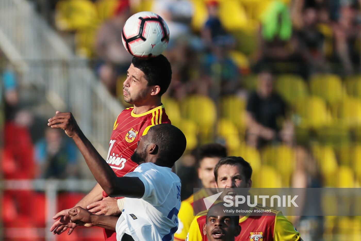 Football. Russian Premier League. Arsenal vs. Dynamo