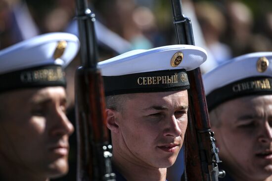 Russian Navy Day celebrations