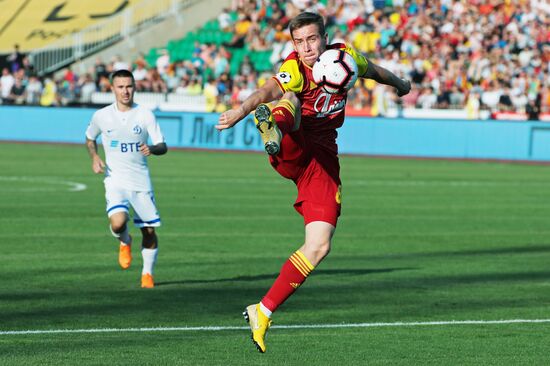 Football. Russian Premier League. Arsenal vs. Dynamo
