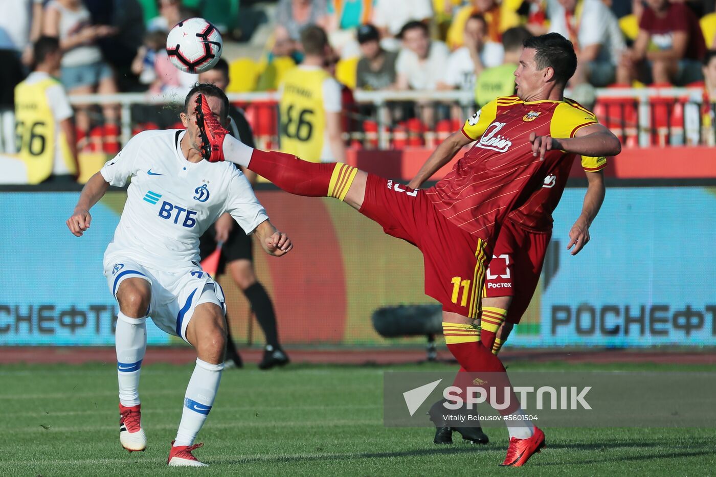 Football. Russian Premier League. Arsenal vs. Dynamo