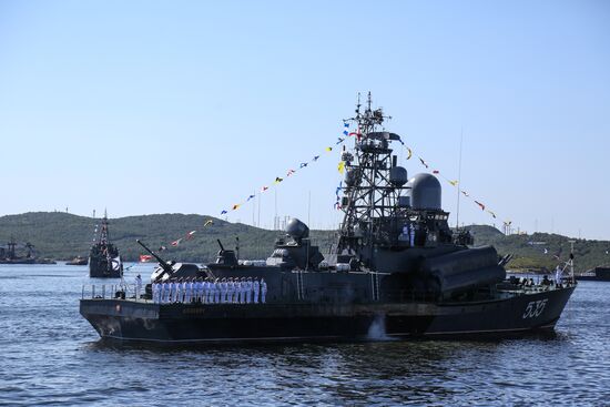 Russian Navy Day celebrations
