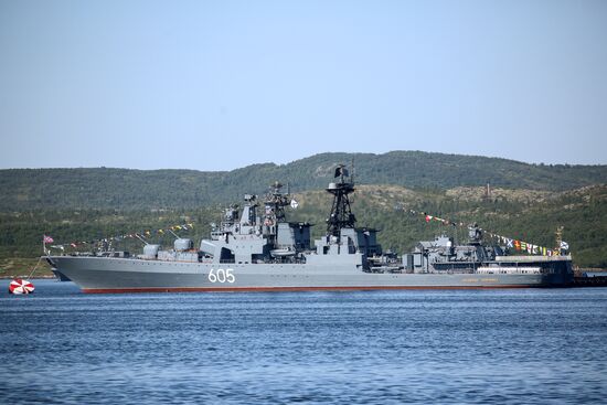Russian Navy Day celebrations