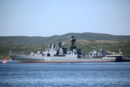 Russian Navy Day celebrations