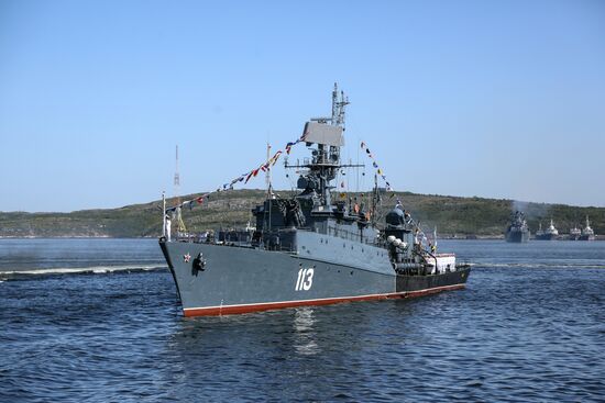 Russian Navy Day celebrations