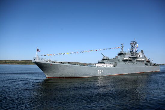 Russian Navy Day celebrations