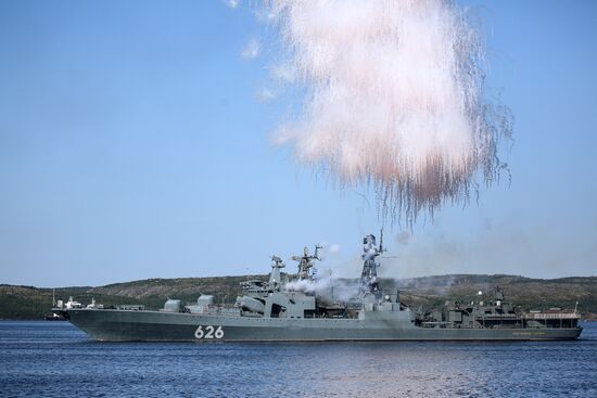 Russian Navy Day celebrations