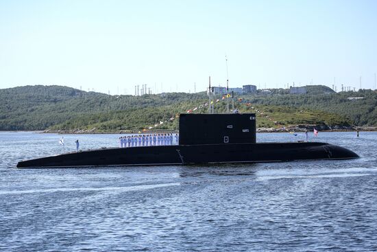 Russian Navy Day celebrations