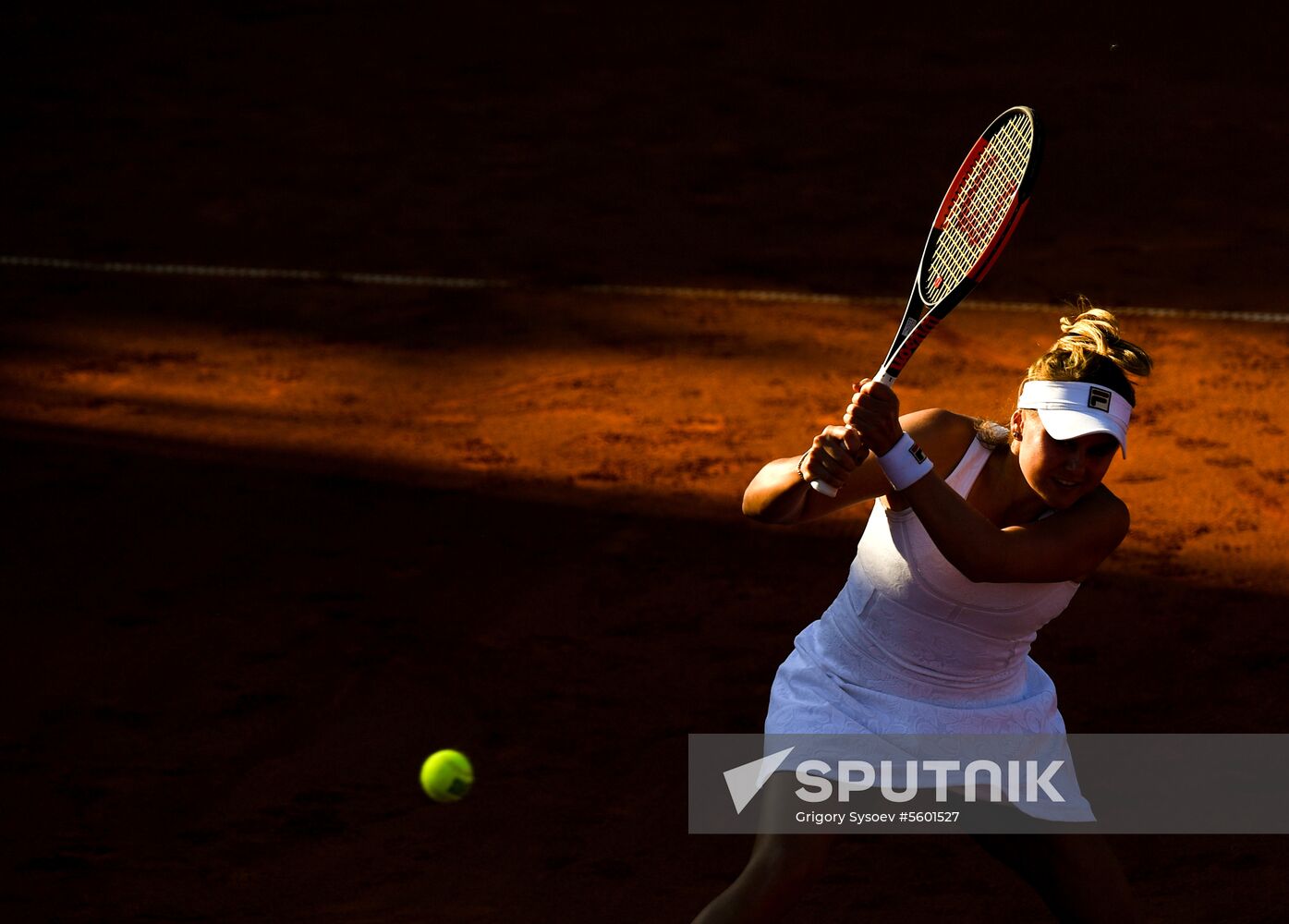 Tennis. WTA Moscow River Cup. Finals