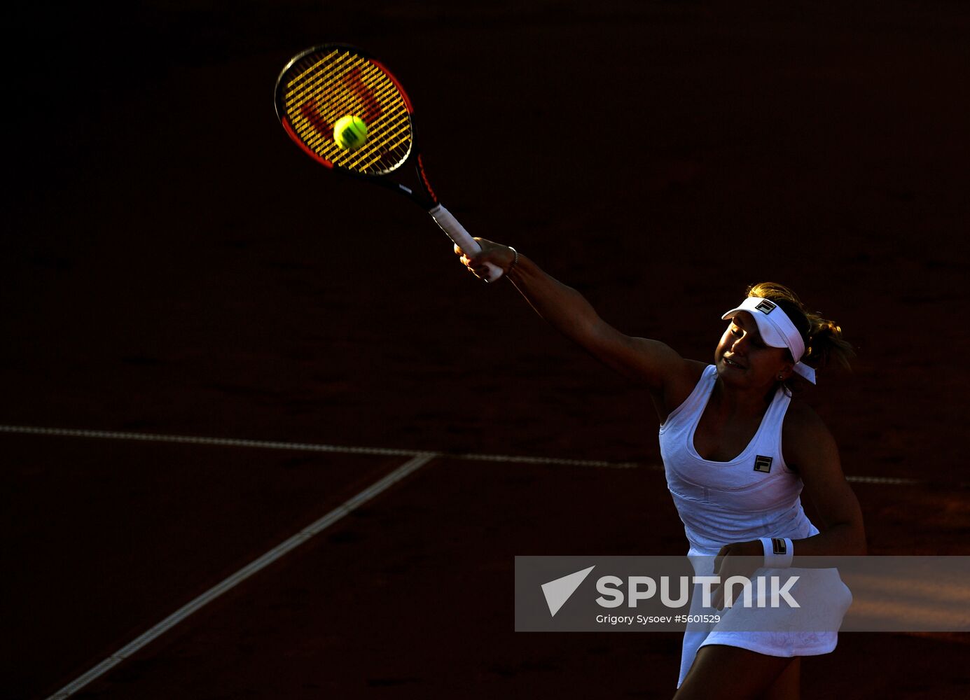 Tennis. WTA Moscow River Cup. Finals