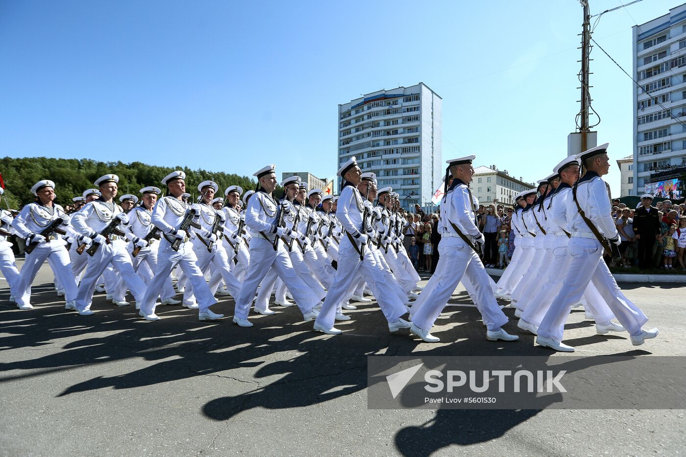 Russian Navy Day celebrations
