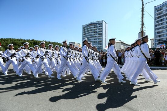 Russian Navy Day celebrations