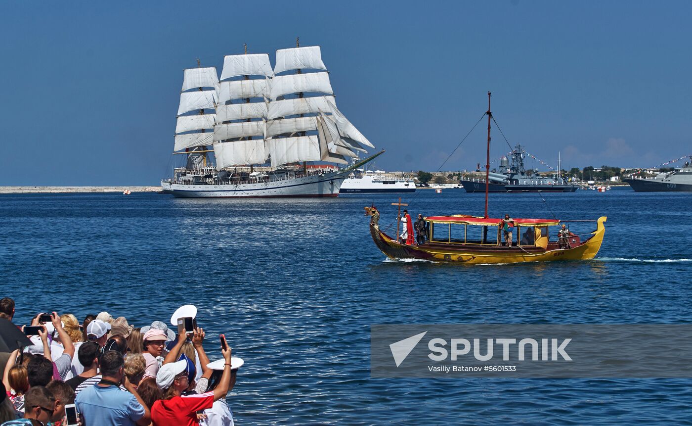 Russian Navy Day celebrations