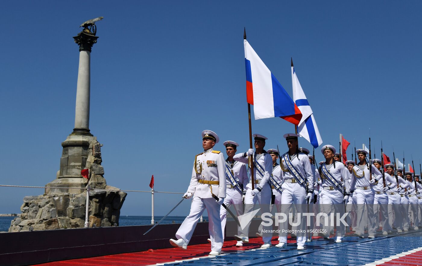 Russian Navy Day celebrations