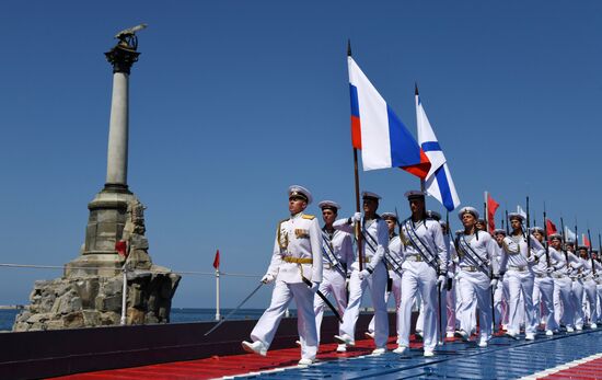 Russian Navy Day celebrations