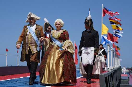 Russian Navy Day celebrations
