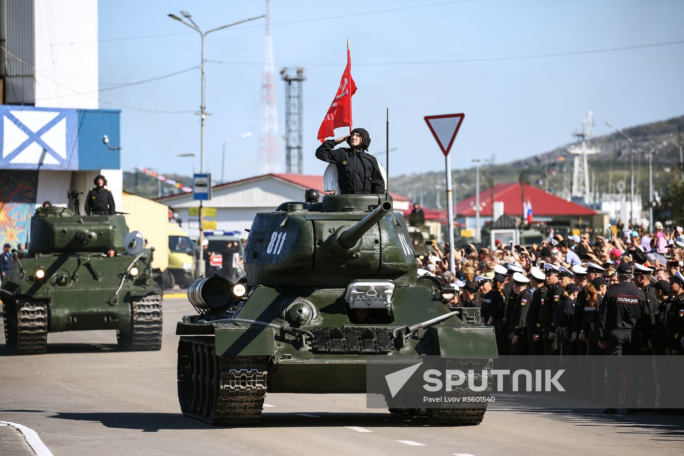 Russian Navy Day celebrations