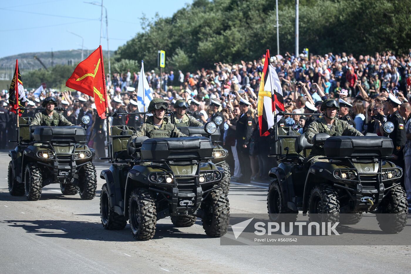 Russian Navy Day celebrations