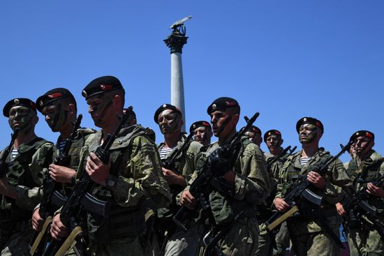 Russian Navy Day celebrations